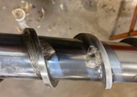 Injection Mold Screw worn out
