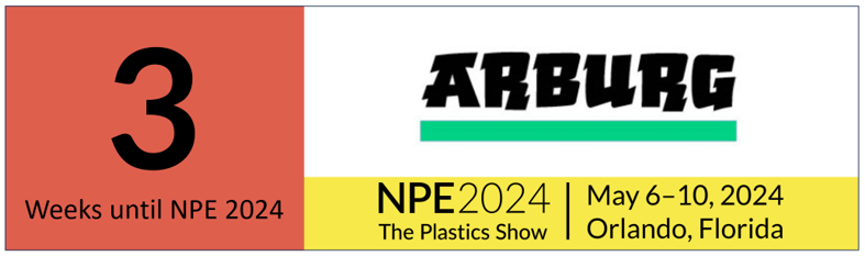 NPE2024-The-plastics-show-may-6-10-and-arburg-logo